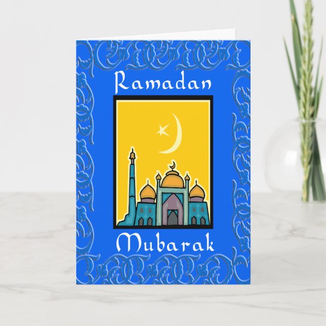 Ramadan Mubarak Card Kort (Framsida)