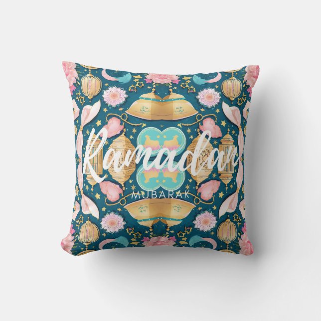 Ramadan Mubarak Cushion Kudde (Framsida)