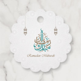 Ramadan Mubarak / Eid Mubarak Customize Gåvor Etiketter
