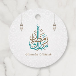 Ramadan Mubarak / Eid Mubarak Customize Gåvor Etiketter