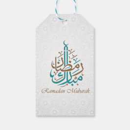 Ramadan Mubarak / Eid Mubarak Customize Presentetikett