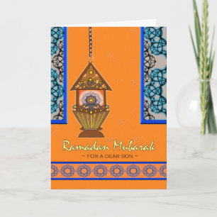 Ramadan Mubarak for Son, Fanoos Lantern Kort