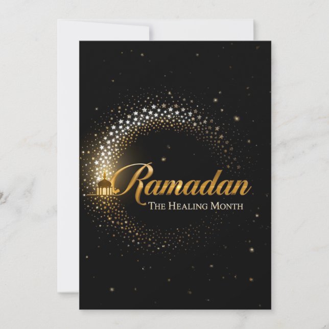Ramadan MubaraK Högtidskort Julkort (Framsida)