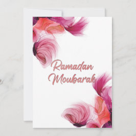 Ramadan Mubarak islamic art Inbjudningar