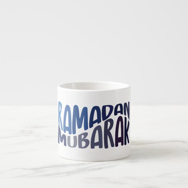 Ramadan Mubarak Islamic Citat Espressomugg (Framsidan)