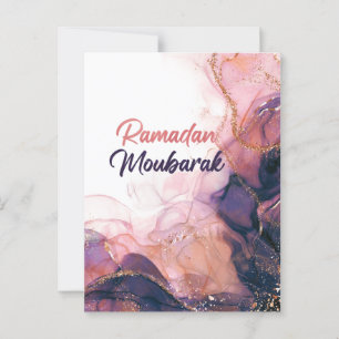 Ramadan mubarak islamic gifts-kort vykort