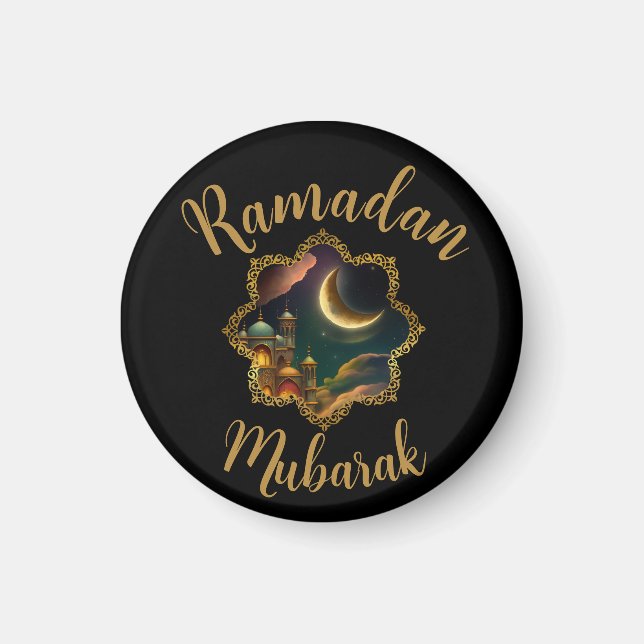 RAMADAN MUBARAK KAREEM 2024 MAGNET (Framsidan)