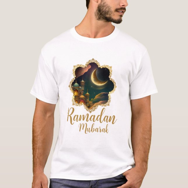RAMADAN MUBARAK KAREEM 2024 T SHIRT (Framsida)
