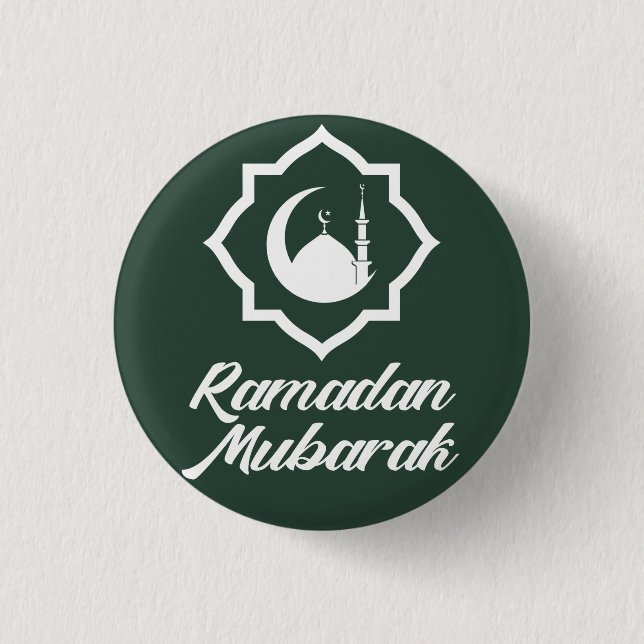 Ramadan Mubarak Knapp (Framsida)