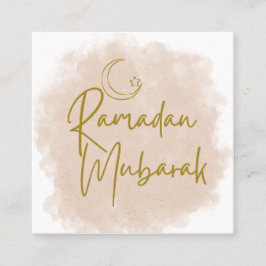 Ramadan mubarak lojalitetskort