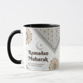 Ramadan Mubarak Mandala Halvmåne Konst Mugg