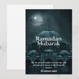 Ramadan Mubarak-moskén  Julkort