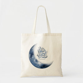 Ramadan Mubarak på arabiska calligraphy ر م ض ا ا Tygkasse