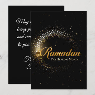Ramadan MubaraK Personlig Högtidskort Julkort