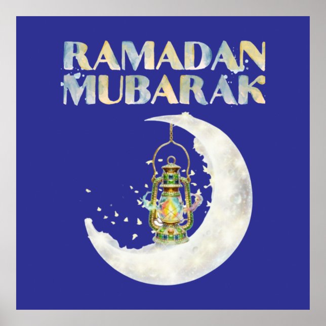 Ramadan Mubarak Poster (Framsidan)