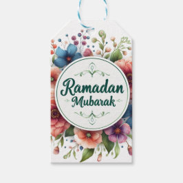 Ramadan Mubarak Presentetikett