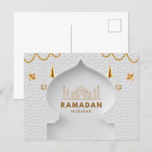 Ramadan Mubarak   Ramadan Kareem Helgdag   Vykort