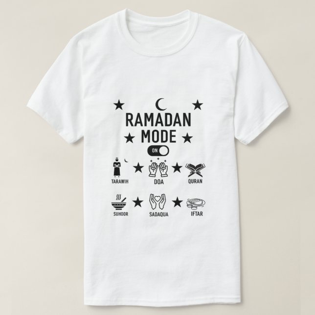 Ramadan Mubarak Shirt T (Design framsida)
