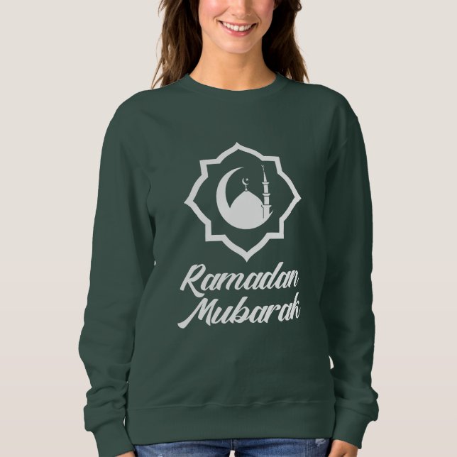 Ramadan Mubarak T Shirt (Framsida)