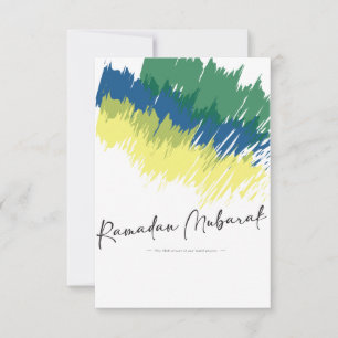 Ramadan Mubarak! Tack Kort