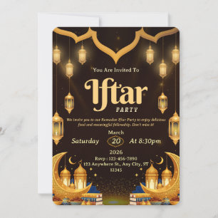 Ramadan Nätter: Följ Med Oss för en Speciell Iftar Inbjudningar