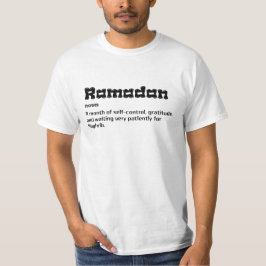 Ramadan Noun Waiting For Maghrib T Shirt