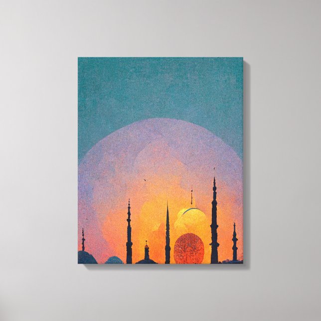 Ramadan, nytt år canvastryck (Framsida)