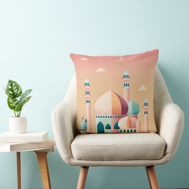 Ramadan Pillow – Ornate Mosque Kudde (Stol)