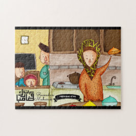 Ramadan Puzzle-förberedelse av Iftar Pussel