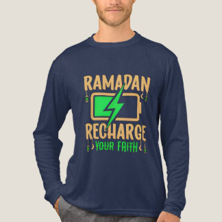 Ramadan Recharge Your Faith Battery T Shirt
