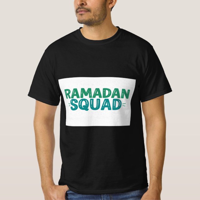 Ramadan Squad Family Matching T-Shirt (Framsida)