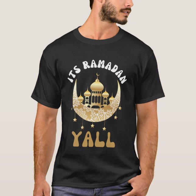 Ramadan Yall Ramadan Kareem Fast Islam Muslim T Shirt (Framsida)