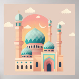 Ramadanfirande Väggtryck Poster