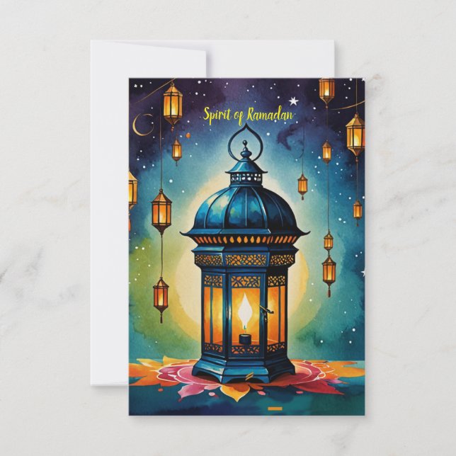 Ramadans anda tack kort (Framsida)