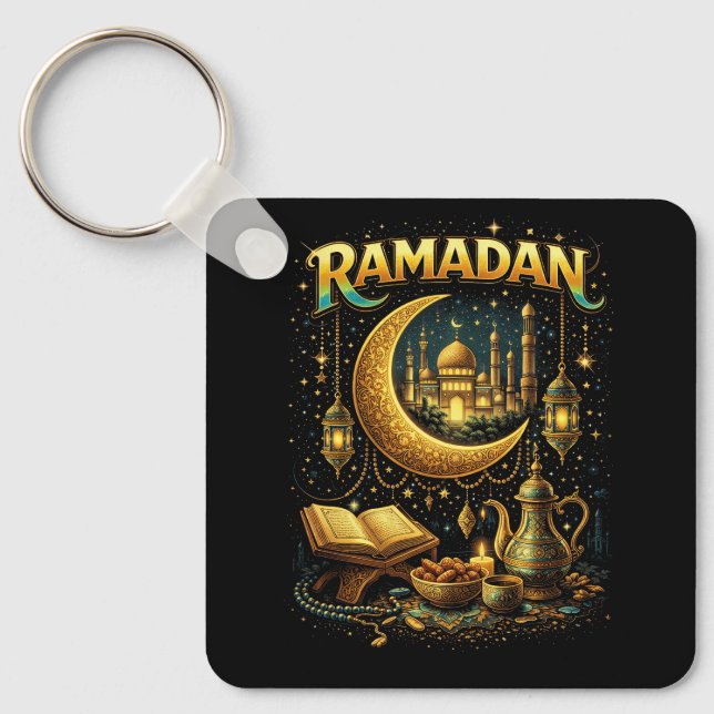 Ramadans gyllene nätter nyckelring (Framsida)