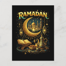Ramadans gyllene nätter vykort