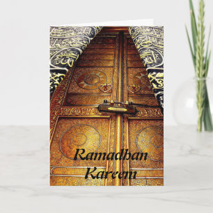 Ramadhan Kareem Muslimska hälsningskort Kort