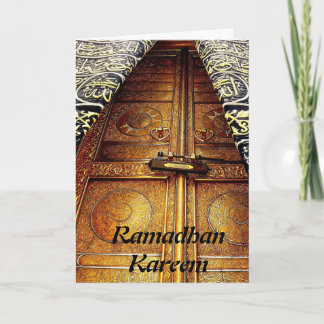 Ramadhan Kareem Muslimska hälsningskort Kort