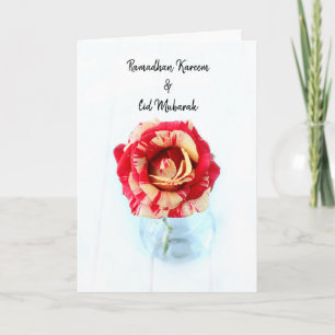 Ramadhan Kareem och Eid al Mubarak Card Kort