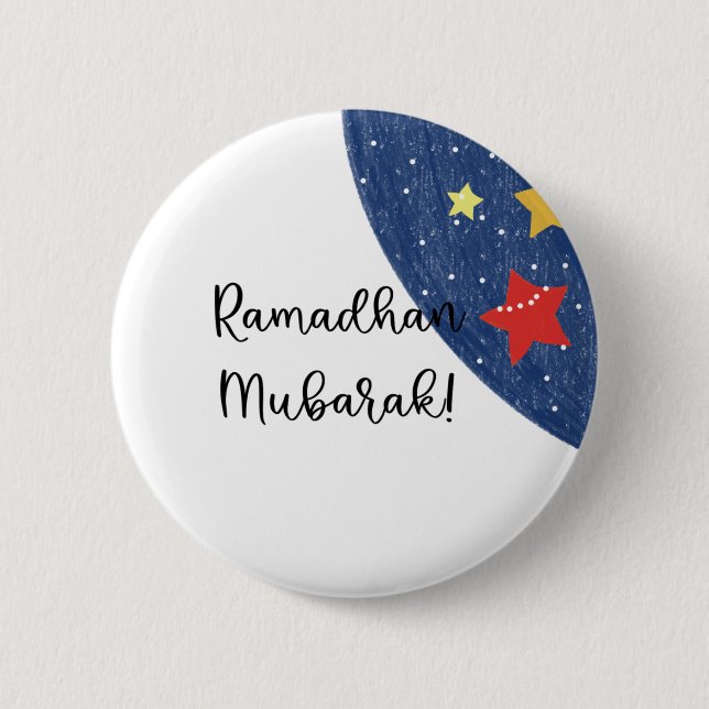 Ramadhan Mubarak mot världen Knapp (Framsida)