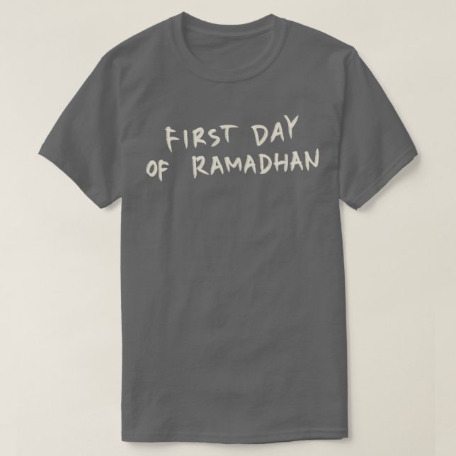 Ramadhans första dag t shirt (Design framsida)