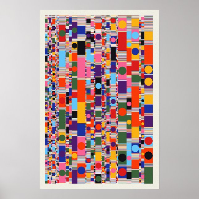 Ramanujan Numbers Mönsterdesign  Poster (Framsidan)