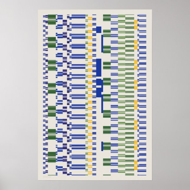 Ramanujan Numbers Pattern  Poster (Framsidan)