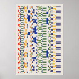 Ramanujan Numbers Pattern  Poster