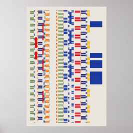 Ramanujan Numbers Pattern  Poster