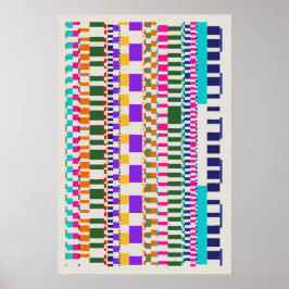 Ramanujan-nummer Mönsterdesign Poster