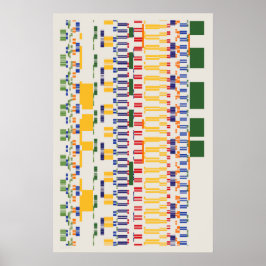 Ramanujan-nummermönster poster