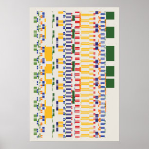 Ramanujan-nummermönster poster