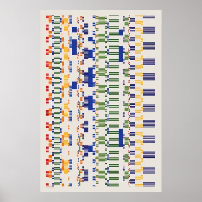 Ramanujan-nummermönster  poster (Framsidan)