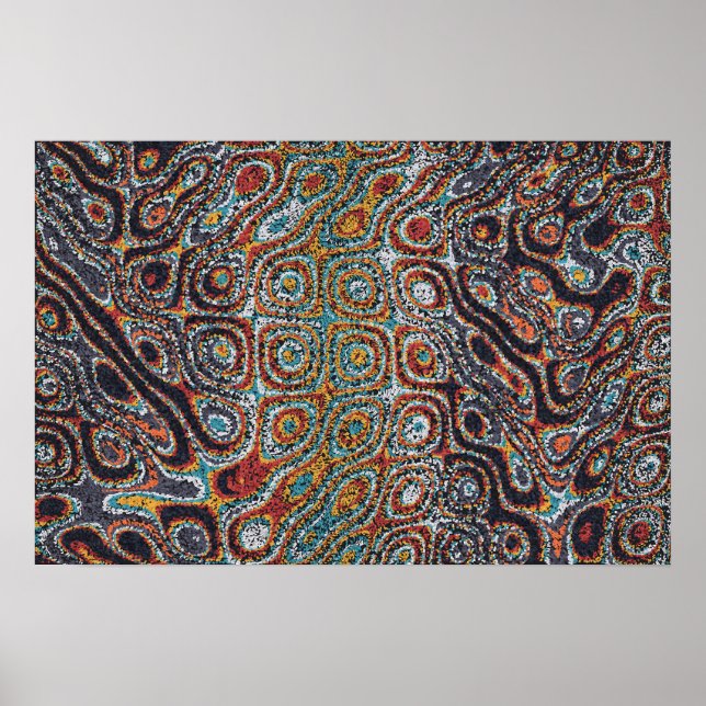 Ramanujan Theta Flow Field  Poster (Framsidan)